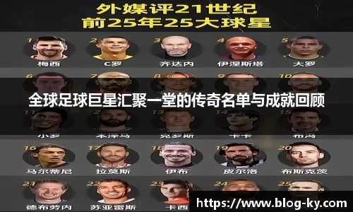 全球足球巨星汇聚一堂的传奇名单与成就回顾