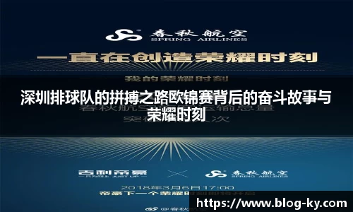 深圳排球队的拼搏之路欧锦赛背后的奋斗故事与荣耀时刻